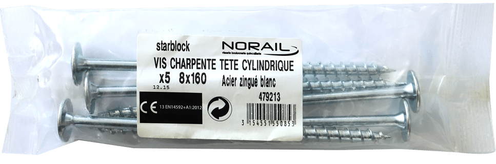 VIS GDE LONG CHARPENT TCL TX 8X160 SACX5