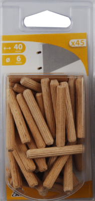 TOURILLON STRIE 6X40 HETRE X45