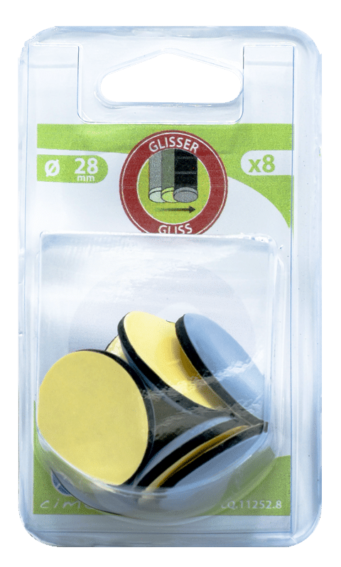 PAT RND ADH PTFE BLEU D28 X8