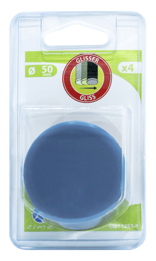 PAT RND PTFE BLEU D50 X4