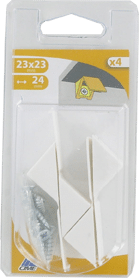 TAQ EQUERRE 23X23X24 MP BLC X4