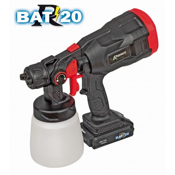 PISTOLET PEINTURE 20V R-BAT20  SANS BATTERIE NI CHARGEUR