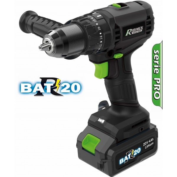 PERCEUSE VISSEUSE A PERCUSSION  R-BAT20 + charg+ bat.2AH +4AH MOT.BRUSHLESS