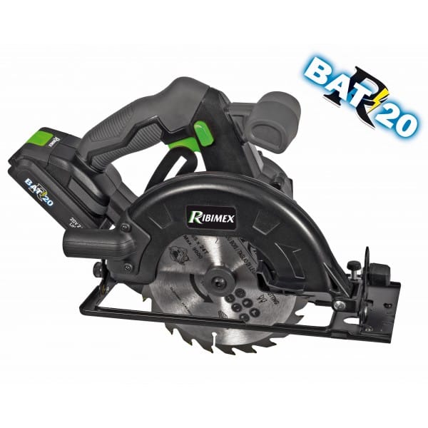 SCIE CIRCULAIRE 20V R-BAT20  SANS BATTERIE NI CHARGEUR