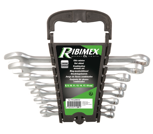 Jeu de 8 clés mixtes chrome Vanadium 8/9