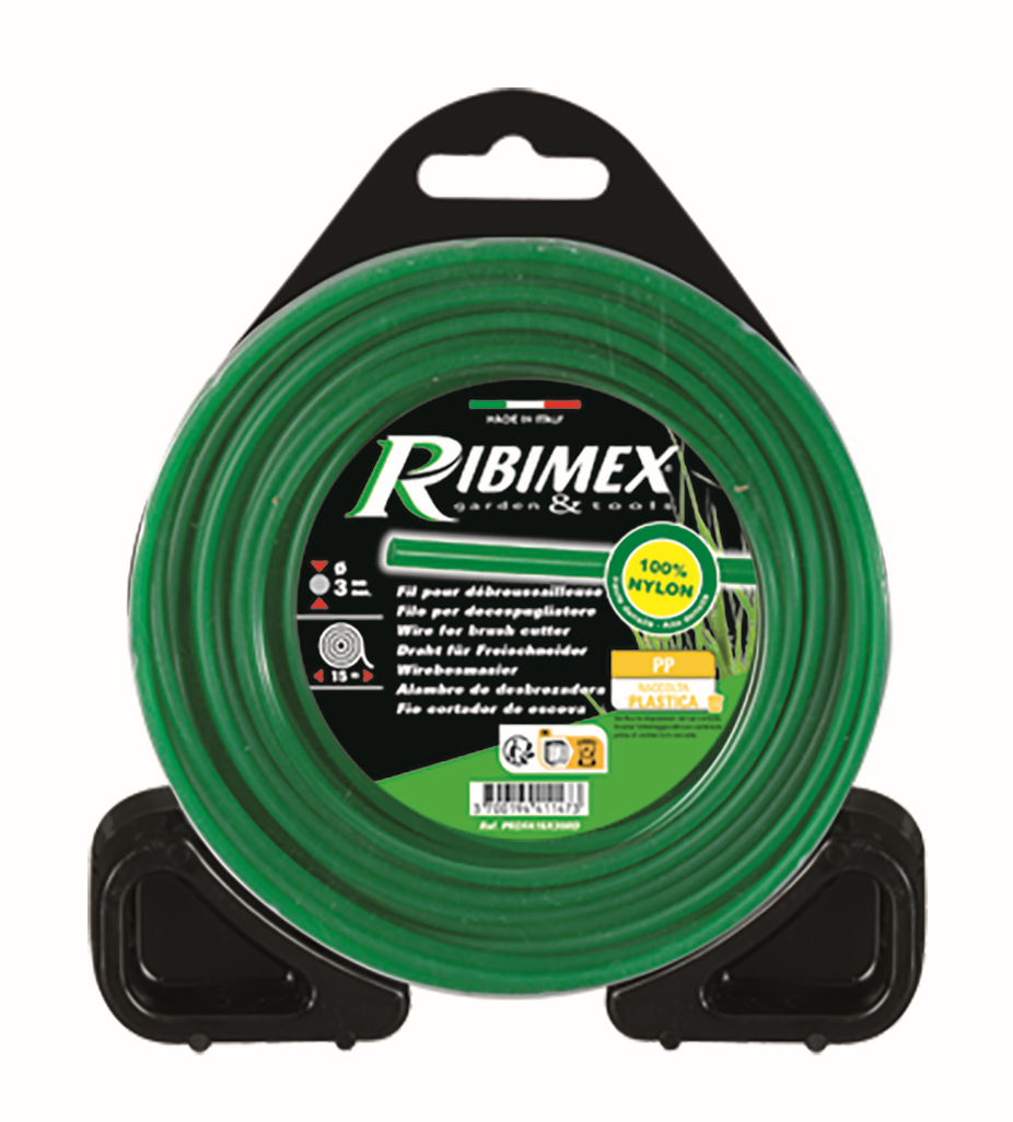 FIL DEBROUSSAILLEUSE rond D.2,4mm bobine 15ml