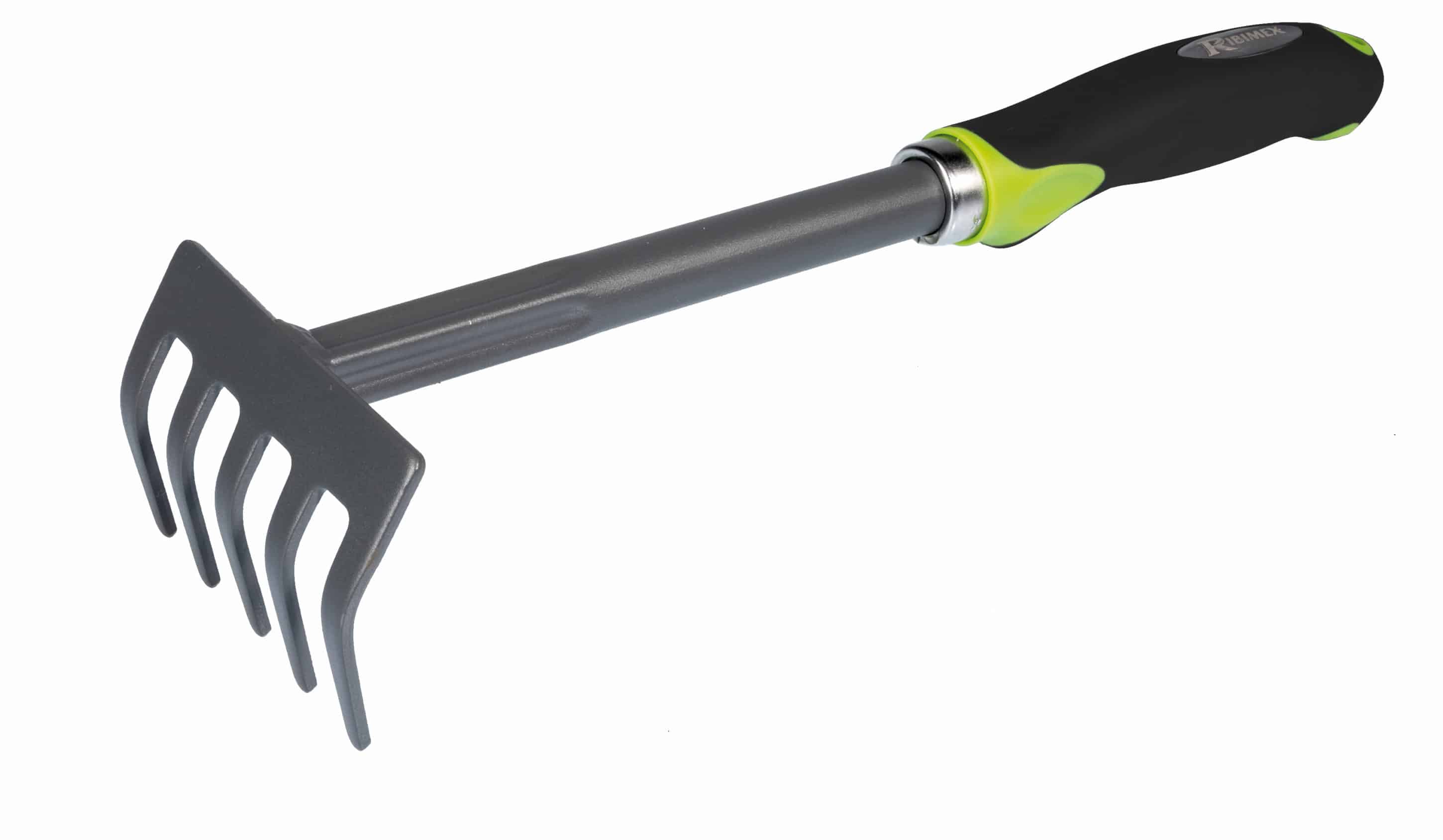 Rateau à fleurs 5 dents Manche bi-mat