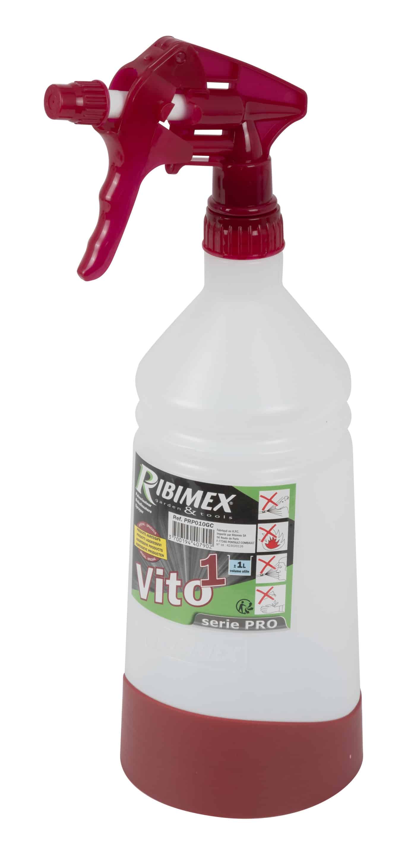 Vaporisateur 1L Vito1 Prod. Agressifs a gachette