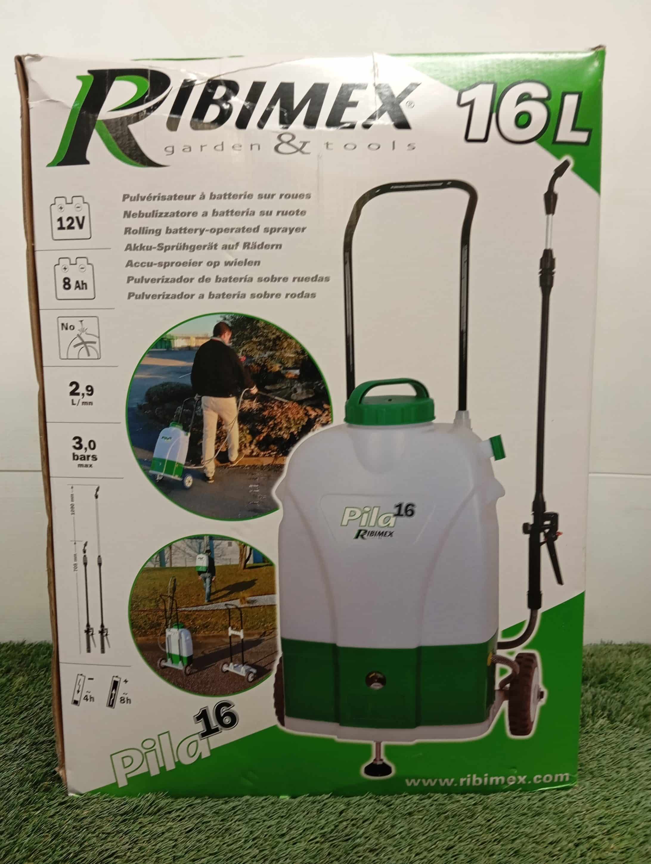 Pulvérisateur 16L à batterie à dos et sur roues