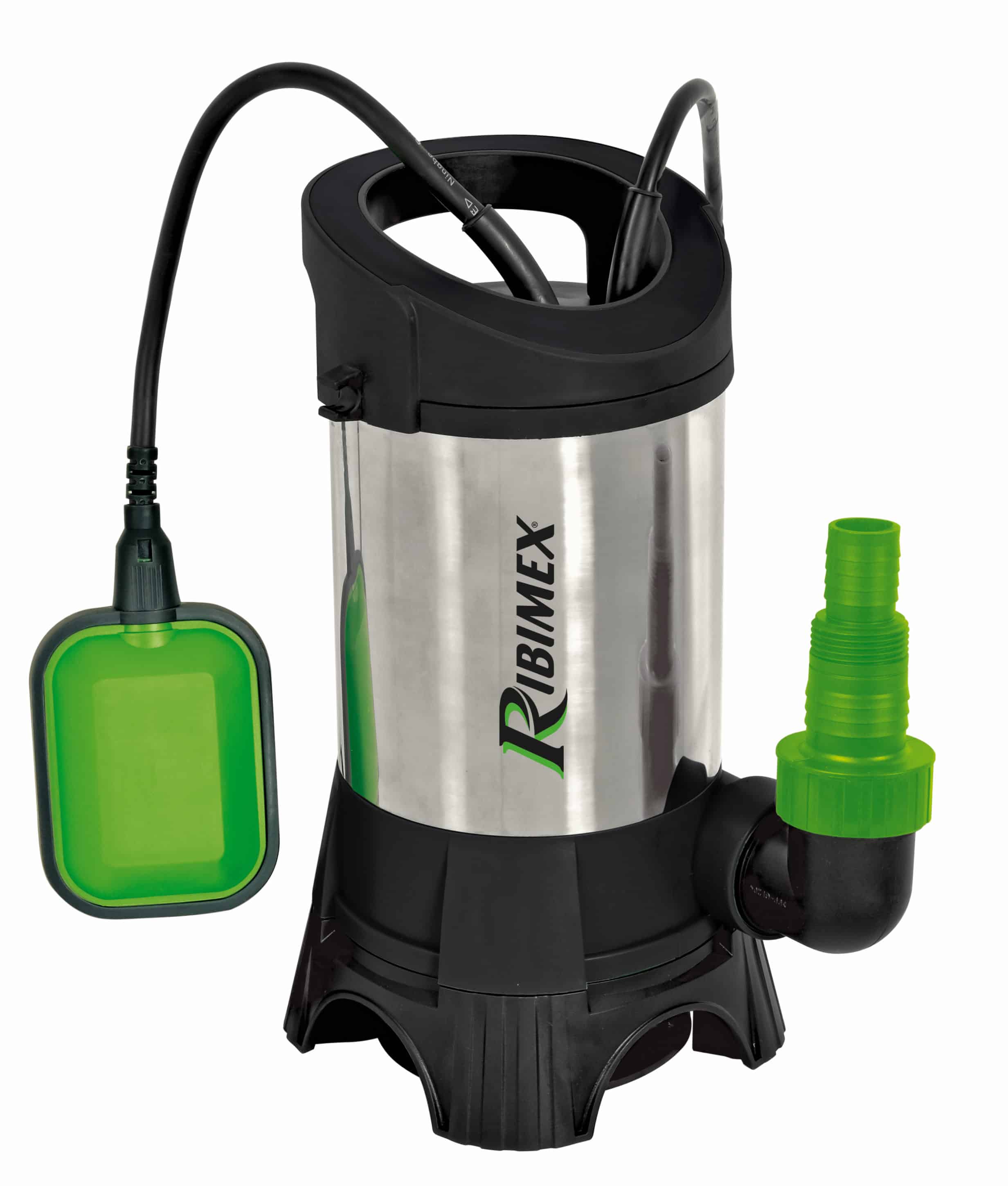 Pompe vide-cave eaux chargées 900w inox