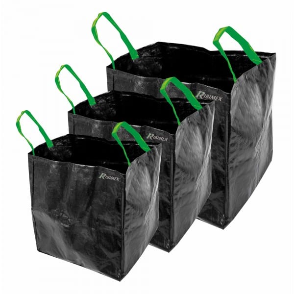 Lot de 3 sacs jardin multifonctions 70L / 100L / 170L