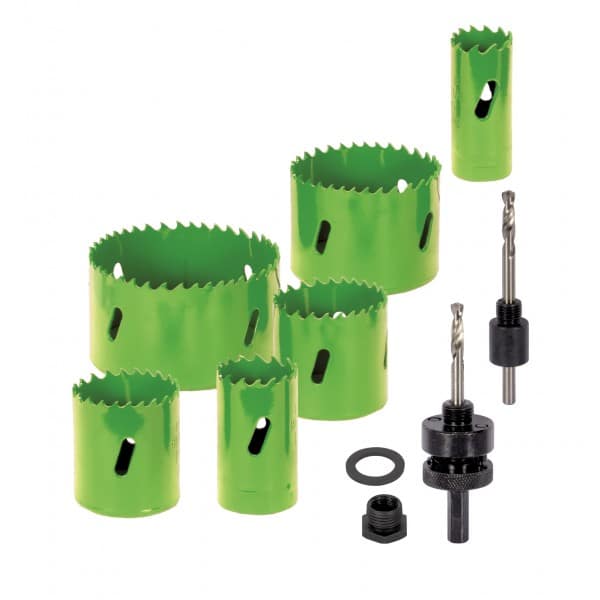 Coffret de 6 scies cloche MULTIMATERIAUX 22/29/38/44/57/67