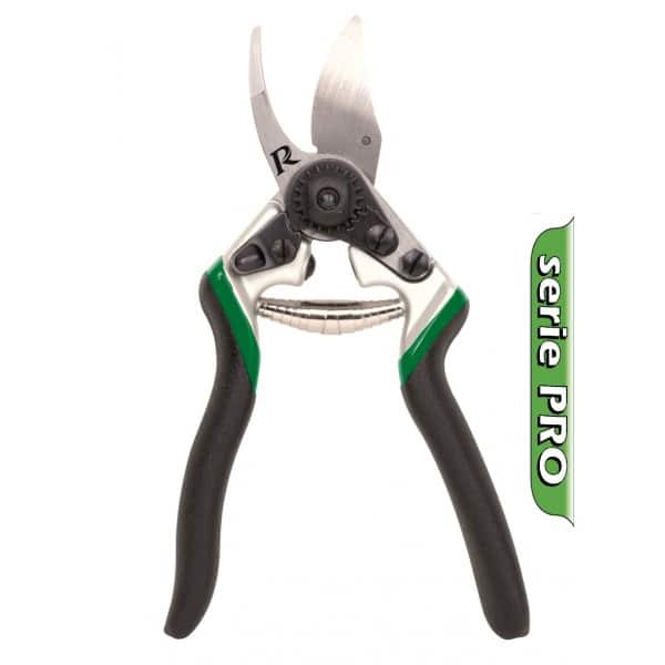 Sécateur Pro 200mm aluminium forgé lames courbes