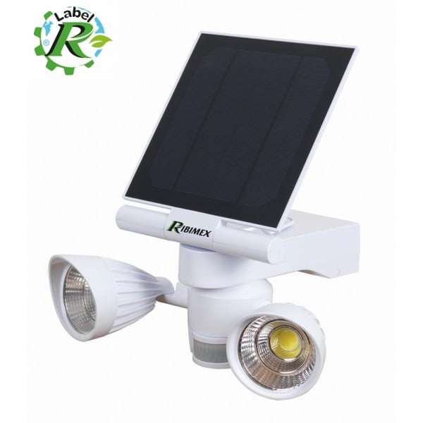 SPOT SOLAIRE LED 2X4W 600 Lumen