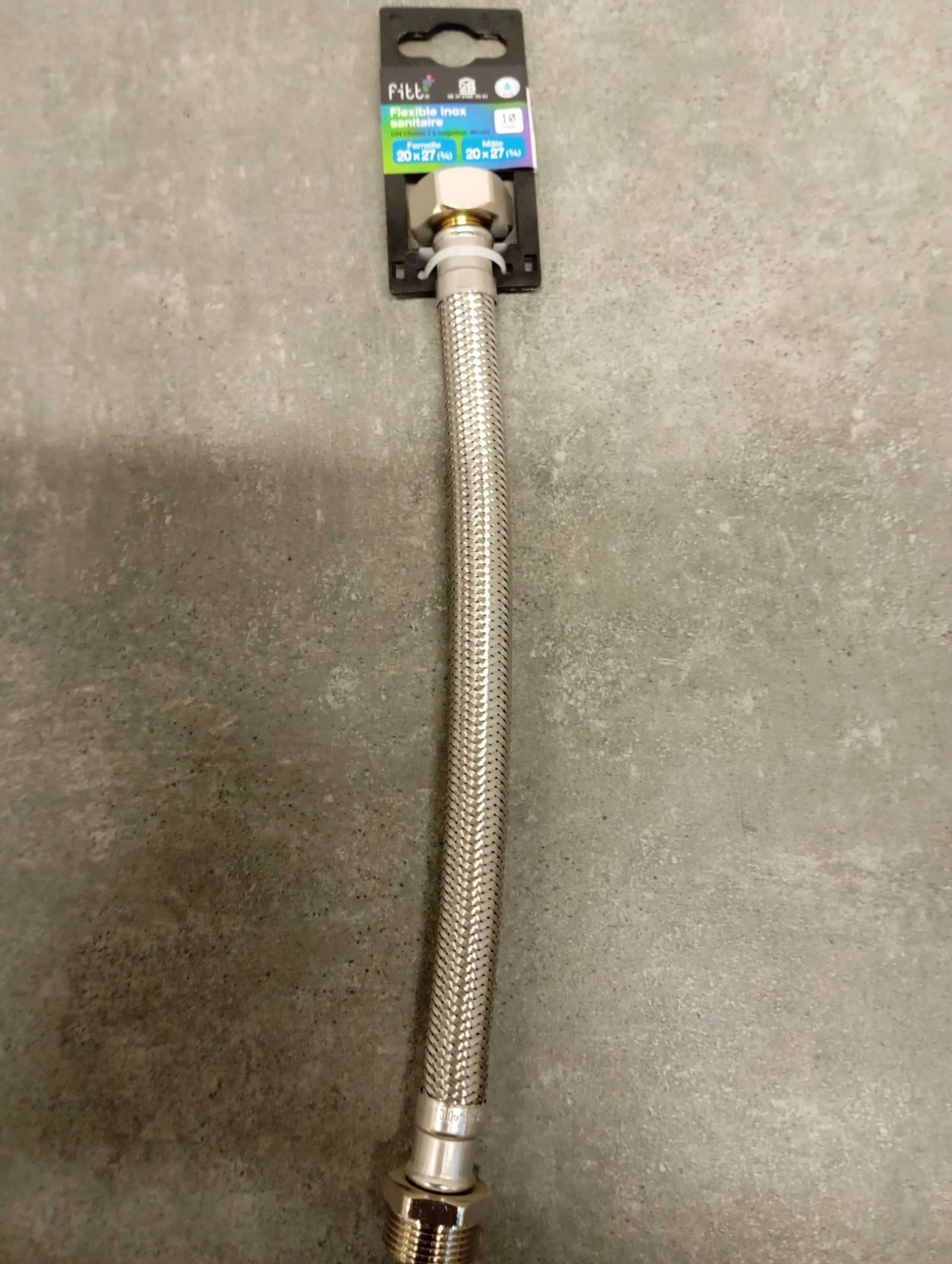 FLEXIBLE 30CM  MF20/27 D13 SANITAIRE