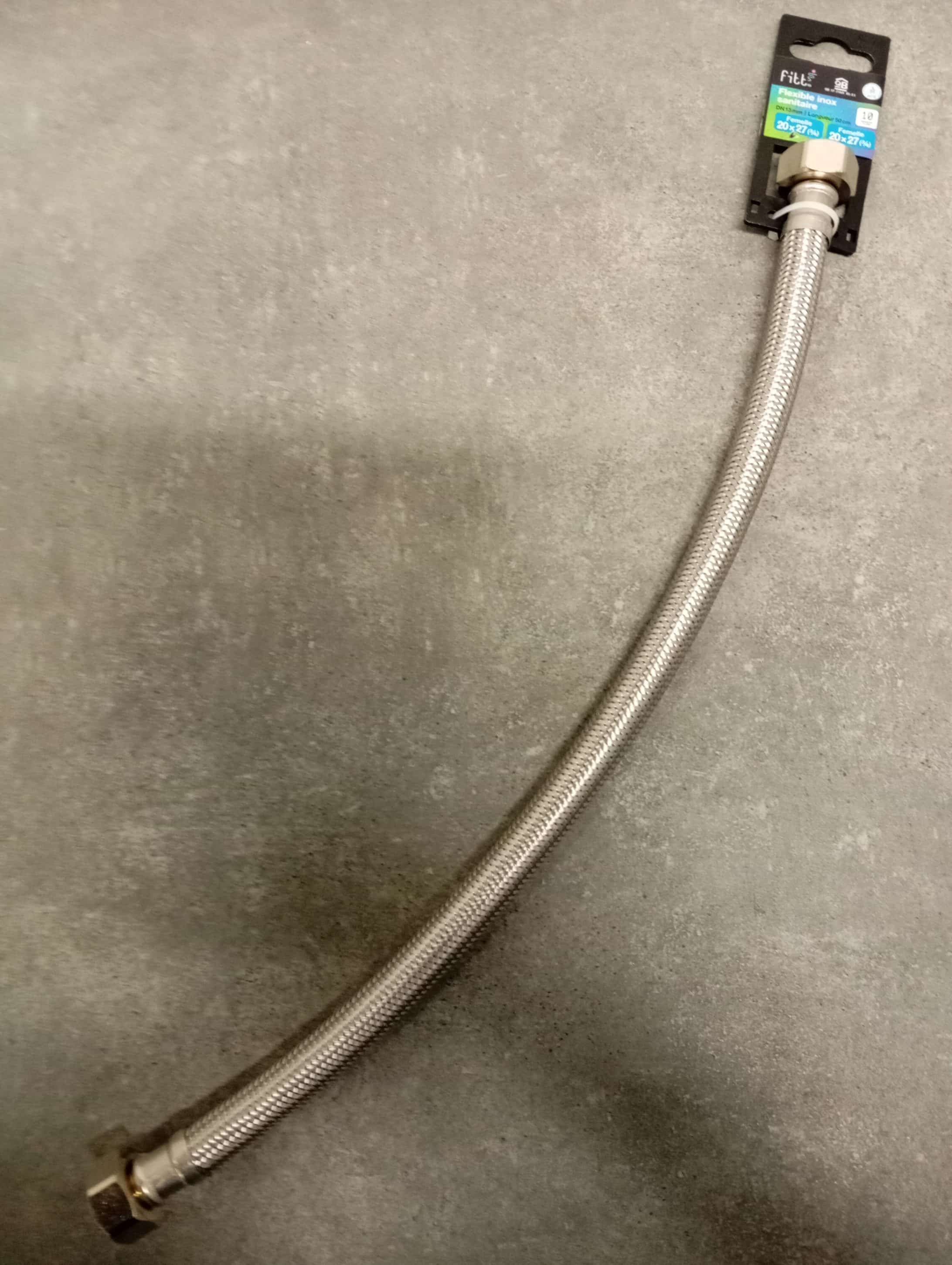 FLEXIBLE 50CM  FF20/27 D13 SANITAIRE