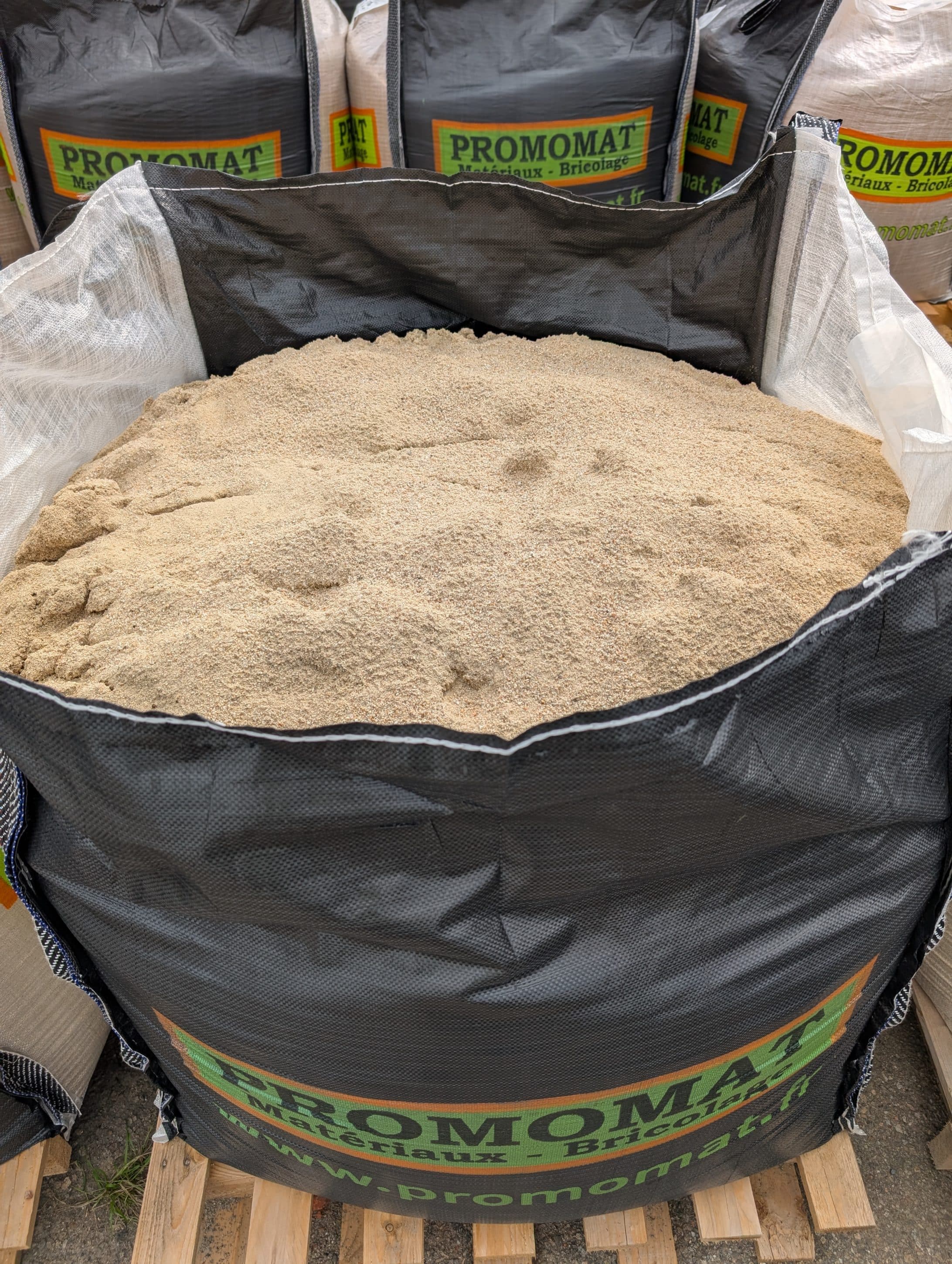 GROS BIG BAG de SABLE 0/2 Environ 1m3