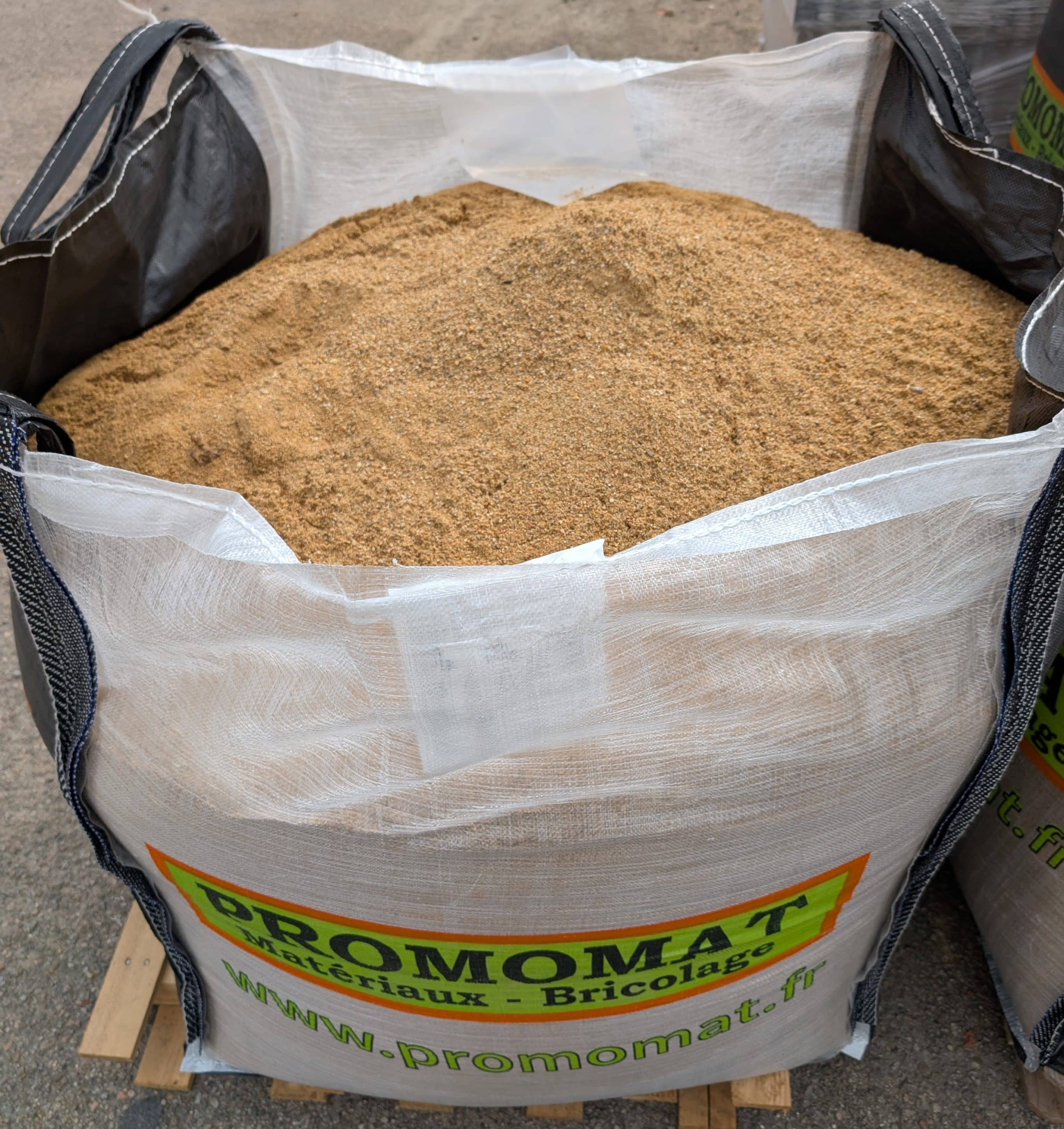GROS BIG BAG de SABLE 0/4 Environ 1m3