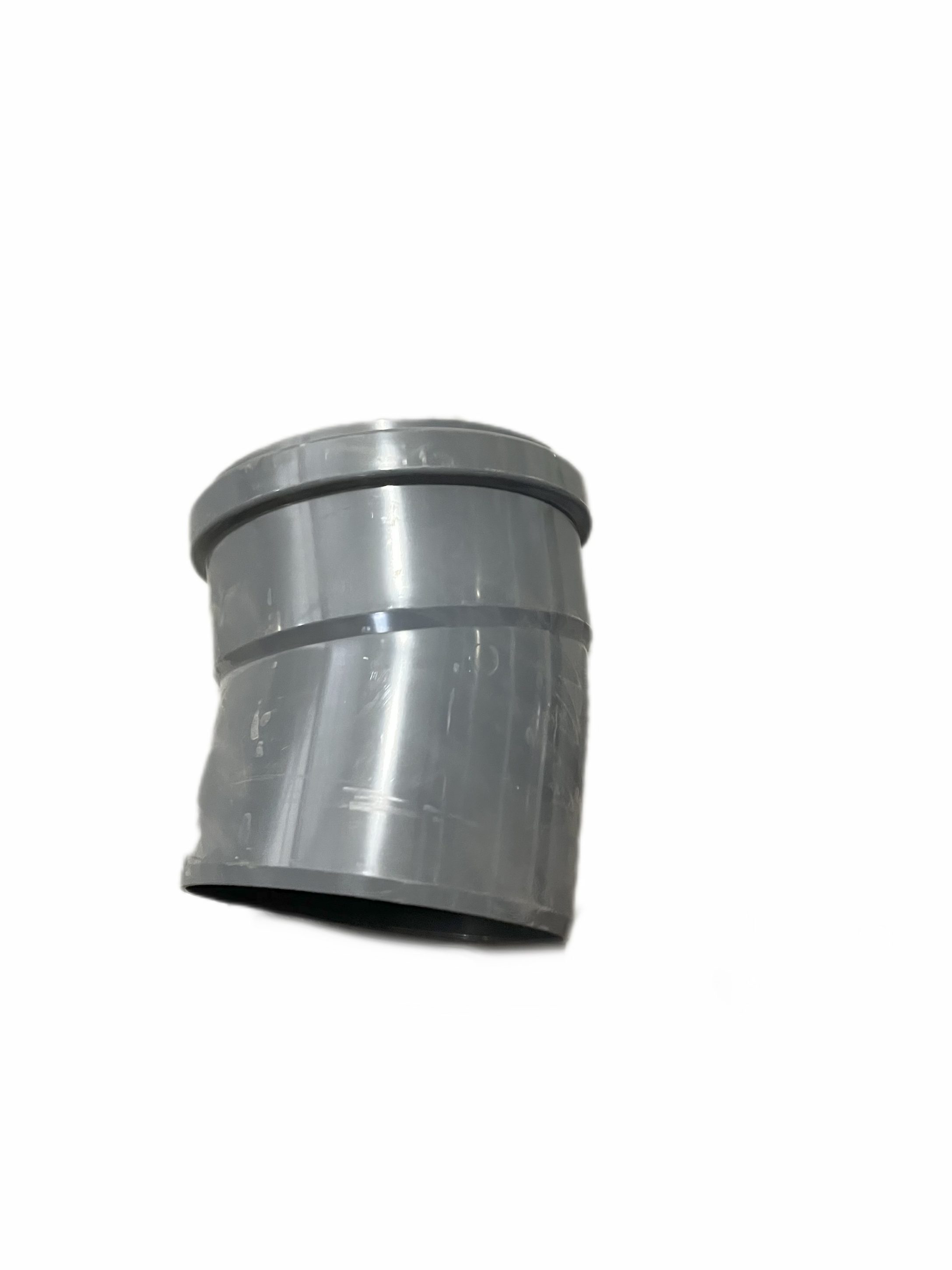 COUDE MALE 15° D160 GRIS JOINT