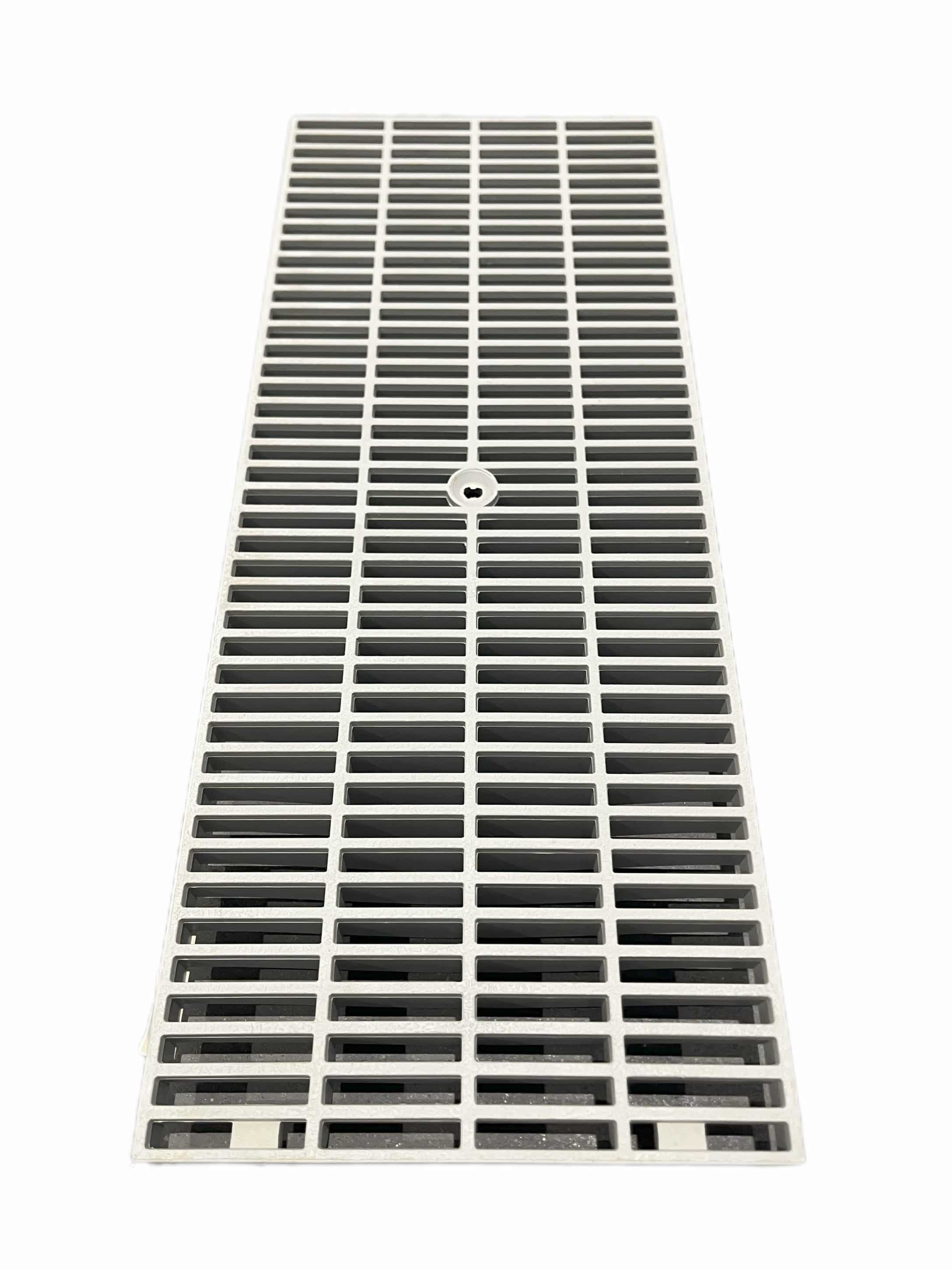 GRILLE CANIVEAU RENFORCE  200X500 GRISE