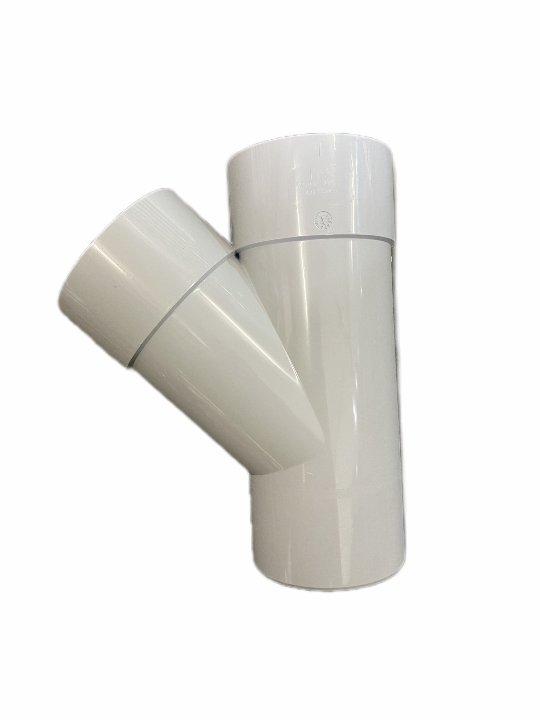 CULOTTE MxF D.80 45° GRIS PVC GOUTTIERE