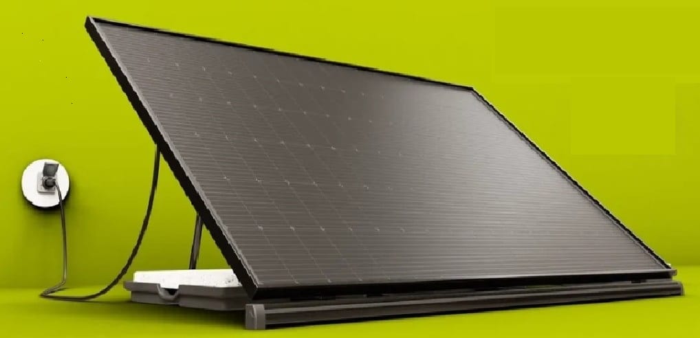 PANNEAU PHOTOVOLTAIQUE 400W STATION PRETE A POSER + BACS LESTAGE