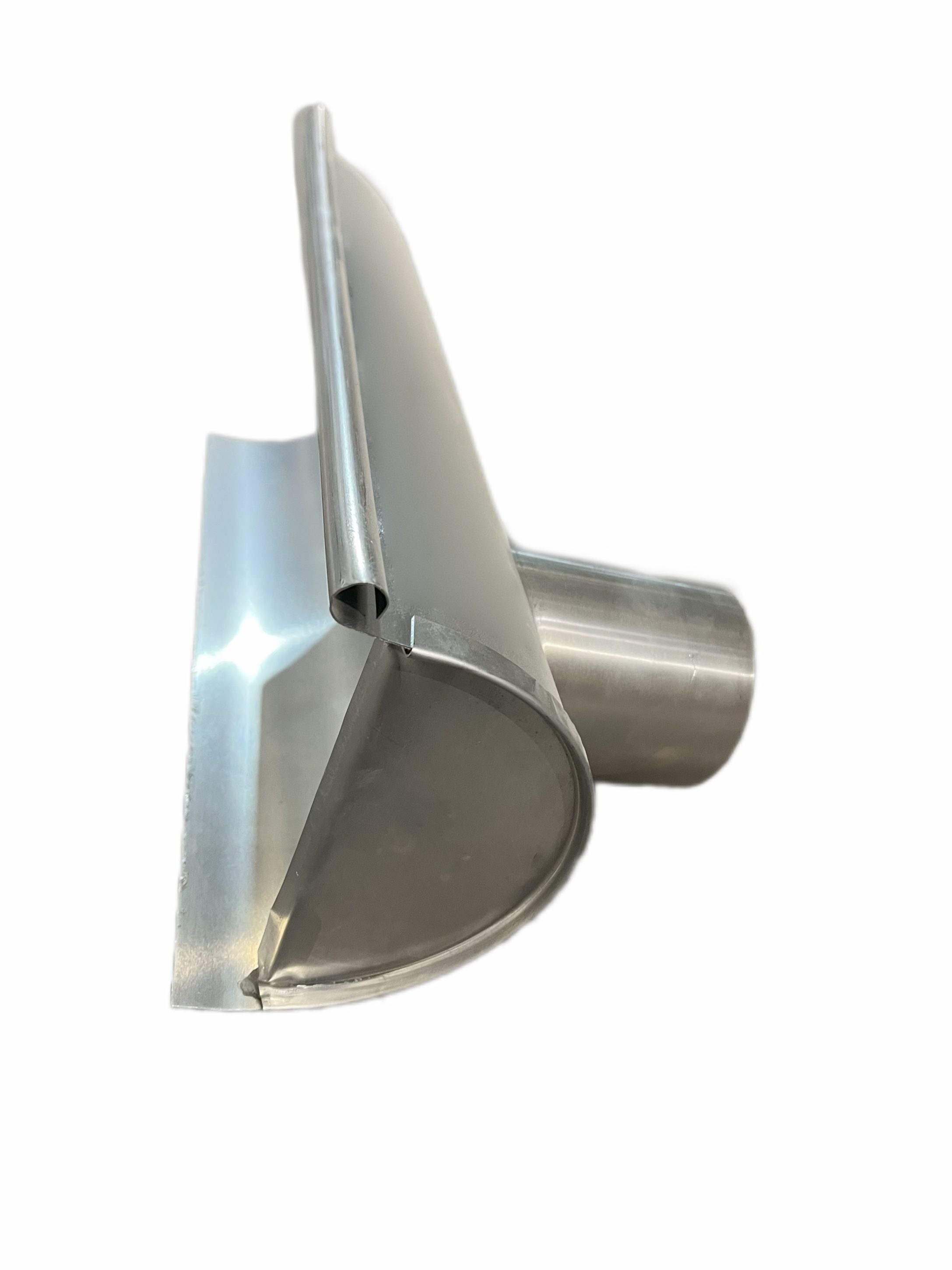 EMBOUT TALON NAISSANCE ZINC D100 + FOND B 14 GAUCHE