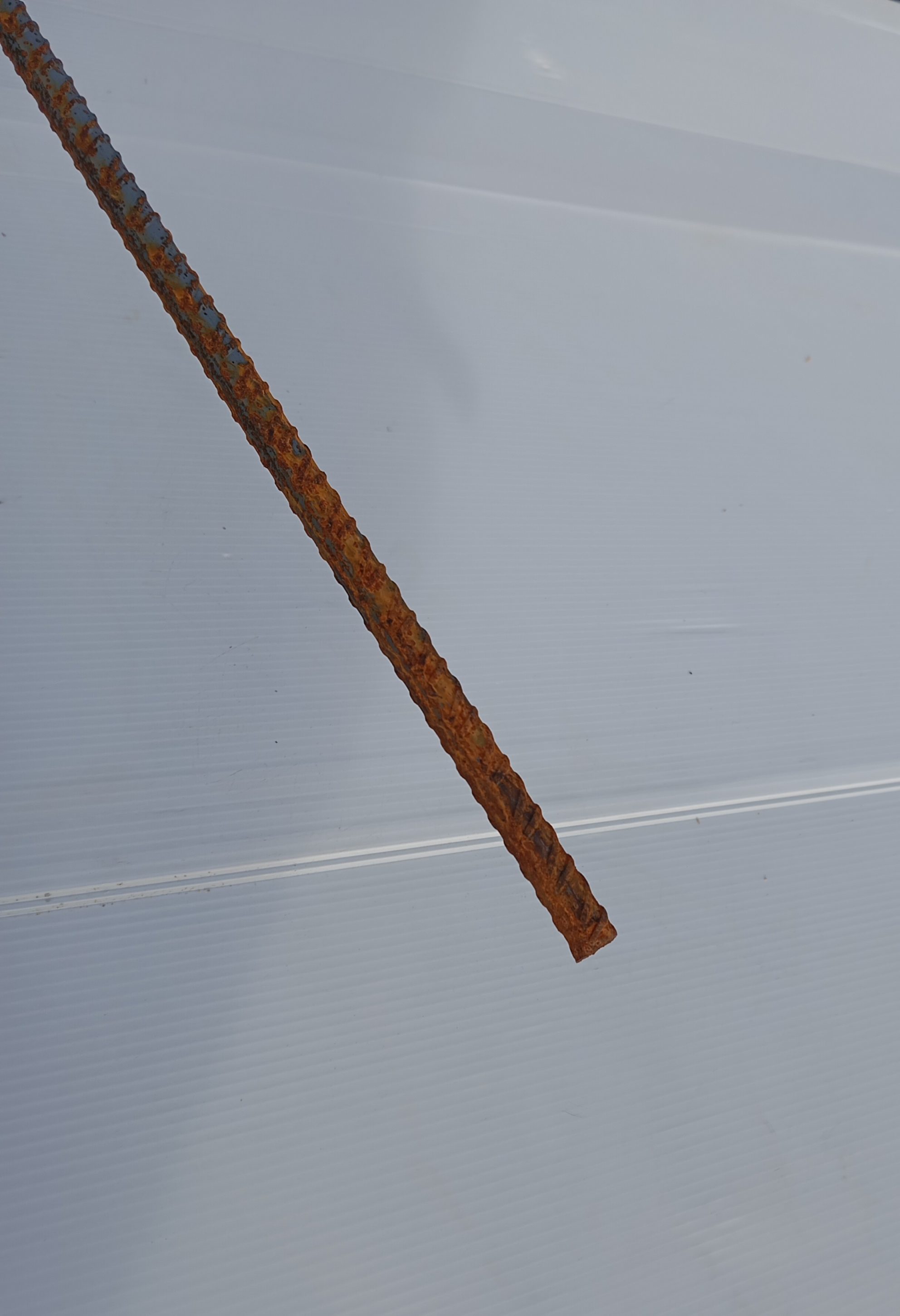 Barre TORD FER Diam 8mm 6ML 0.395KG/ML