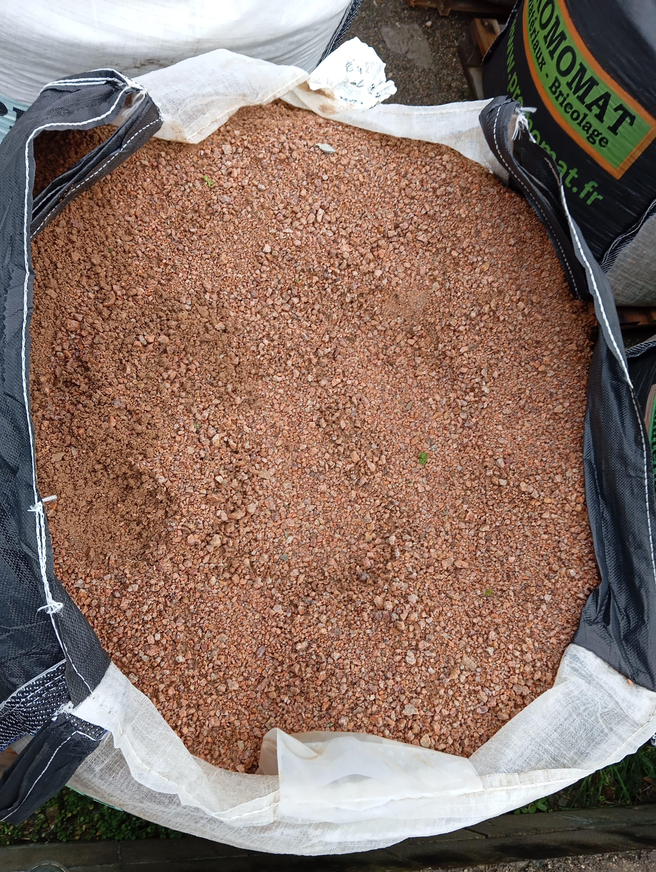 GROS BIG BAG de TUFF 0/10 Environ 1 m3