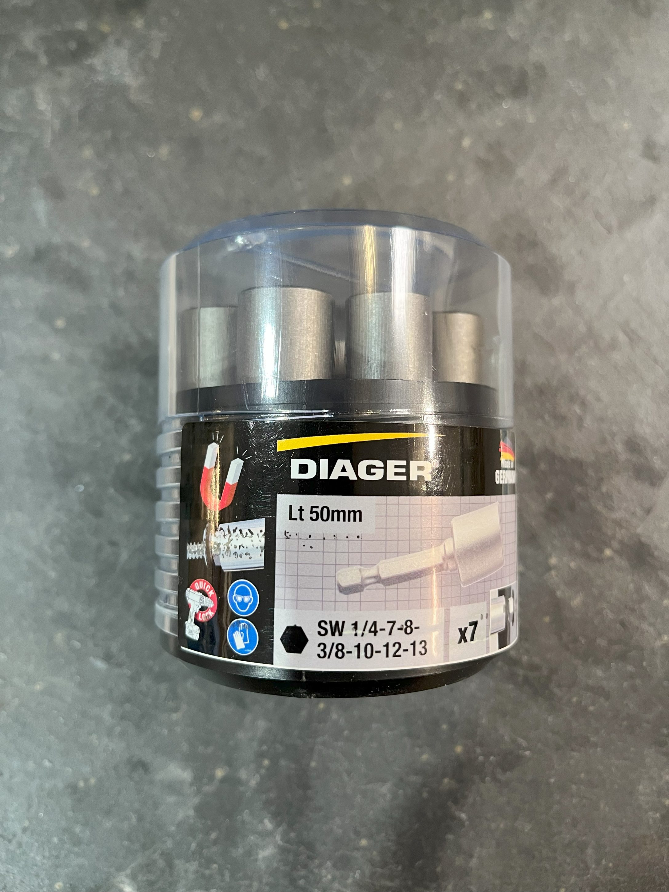 KIT DOUILLE STD MAGNET 7 PCES