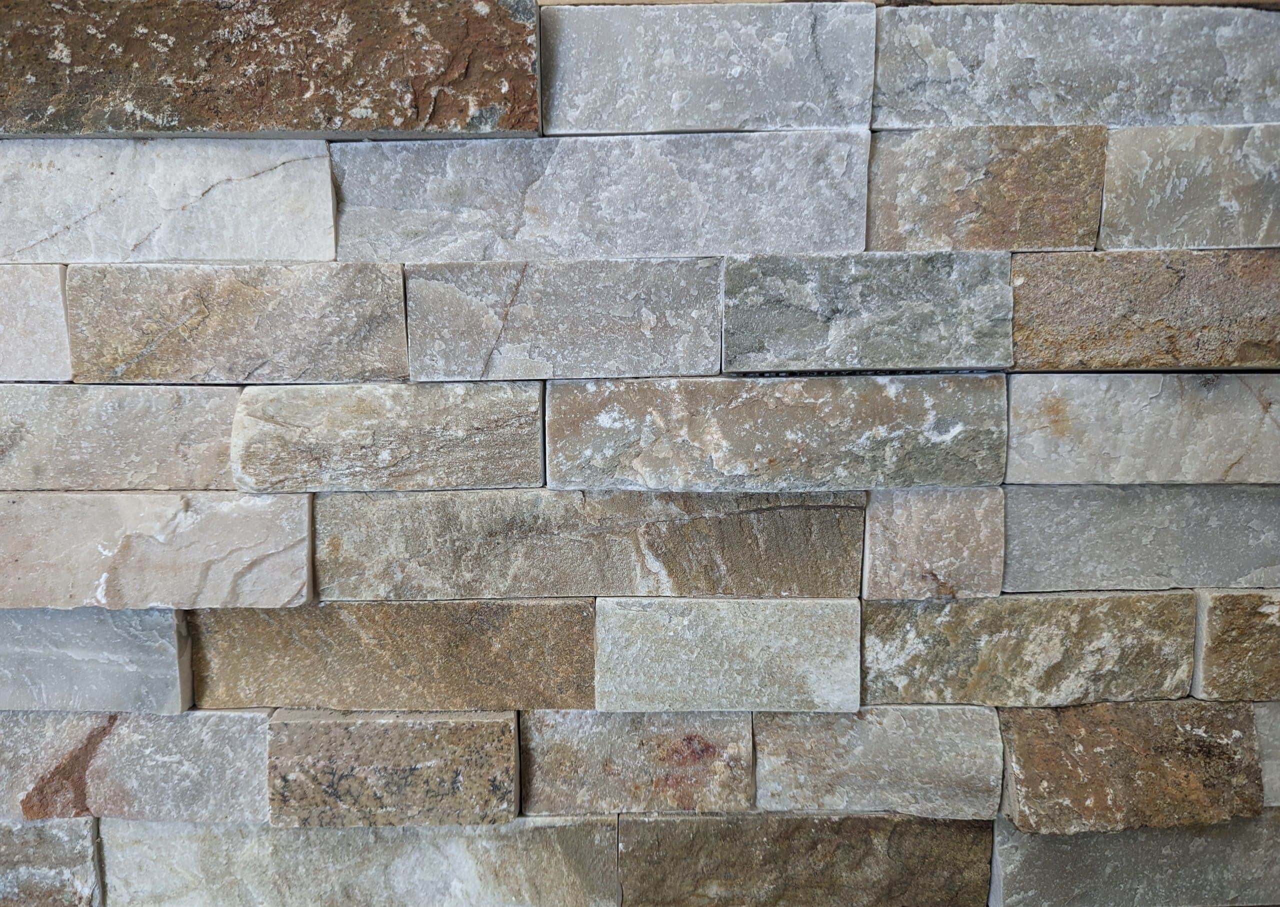 PLAQUETTE PAREMENT beige rouille EPAISSE Z  55X15 0.33M²/CARTON