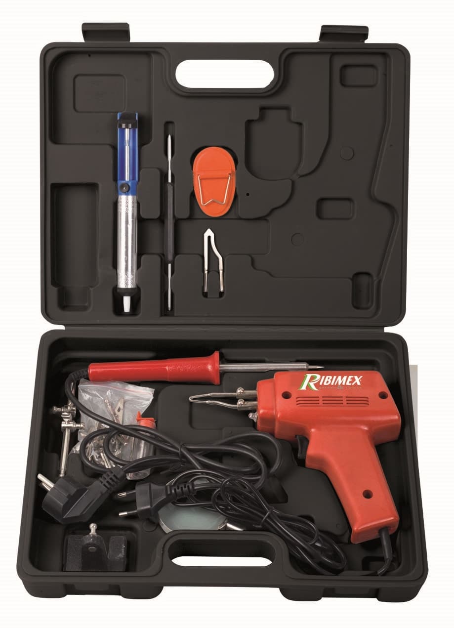 COFFRET FER A SOUDER PISTOLET+ACCESSOIRE